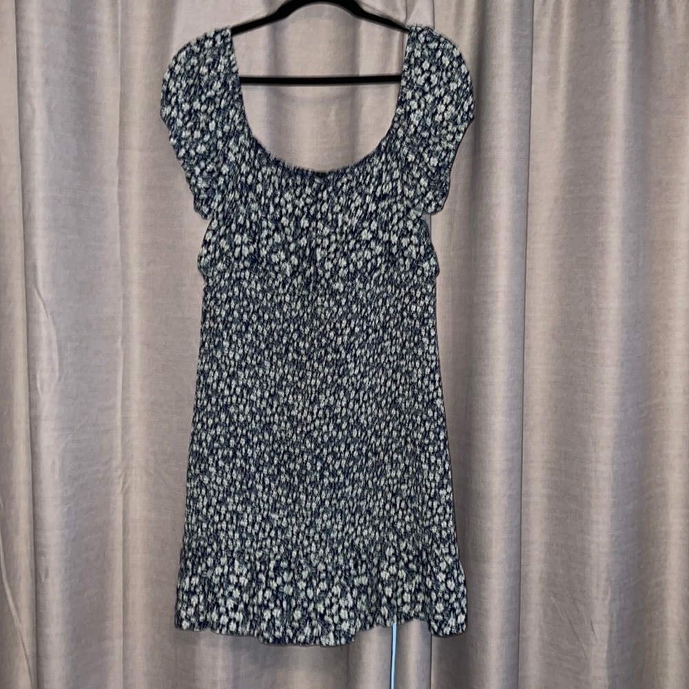 Floral Stretchy Bodycon Mid Dress